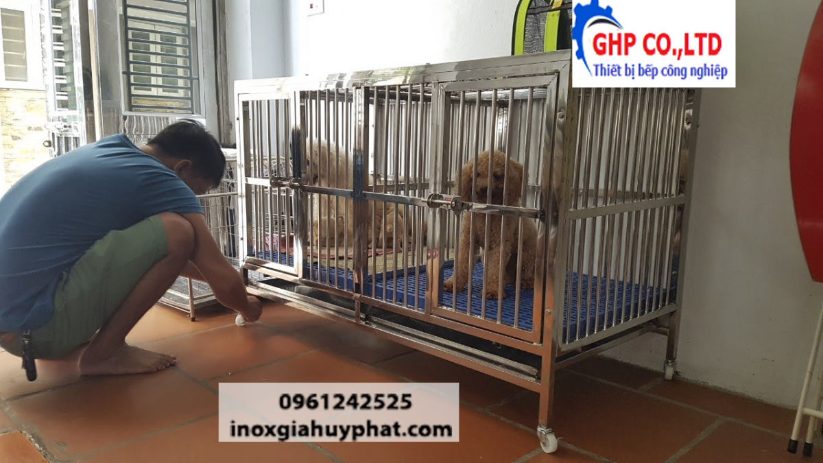Chuồng chó tại Inox Gia Huy Phát sự lựa chọn hoàn hảo cho thú cưng